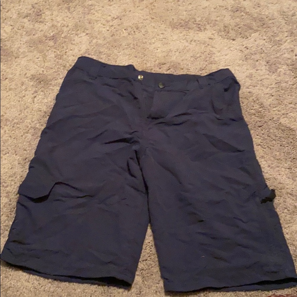 Navy wrangler shorts